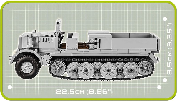 Cobi Sd.Kfz 9 Famo Modell 2522