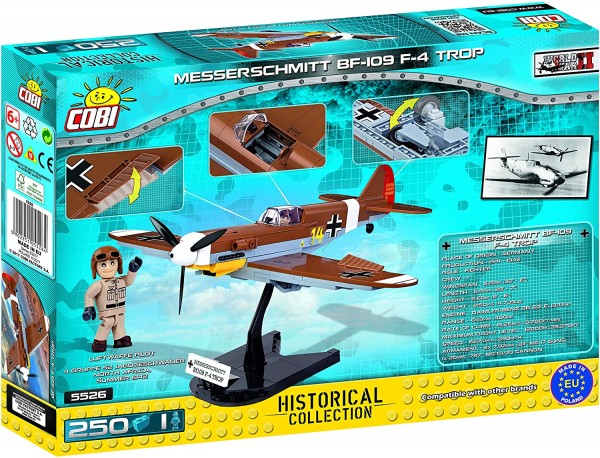 Cobi Messerschmitt Bf 109 F-4 Trop Modell 5526
