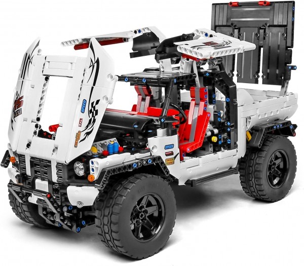 Mould King 18005 Technik Ferngesteuert Geländewagen Bausteine, 2013 Teile Technologie Auto Modell fü