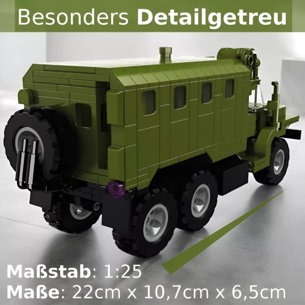 Ural LKW Russischer Militär LKW Modell 1:25