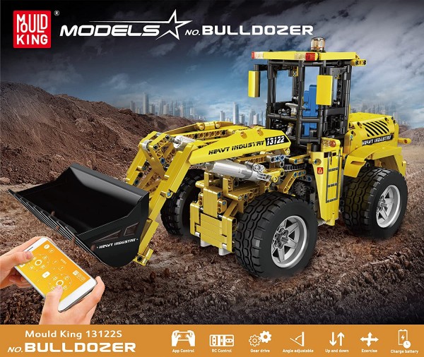 Mould King Bulldozer Modell Nr. 13122S