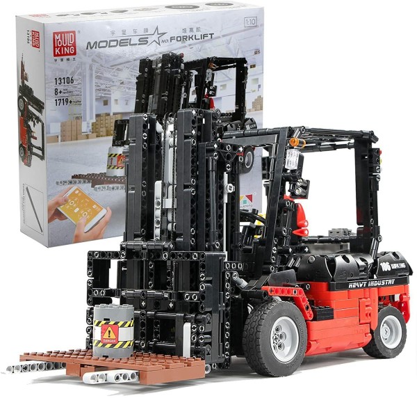 Mould King 13106 Mechanical Gabelstapler Ferngesteuert Klemmbausteine in OVP