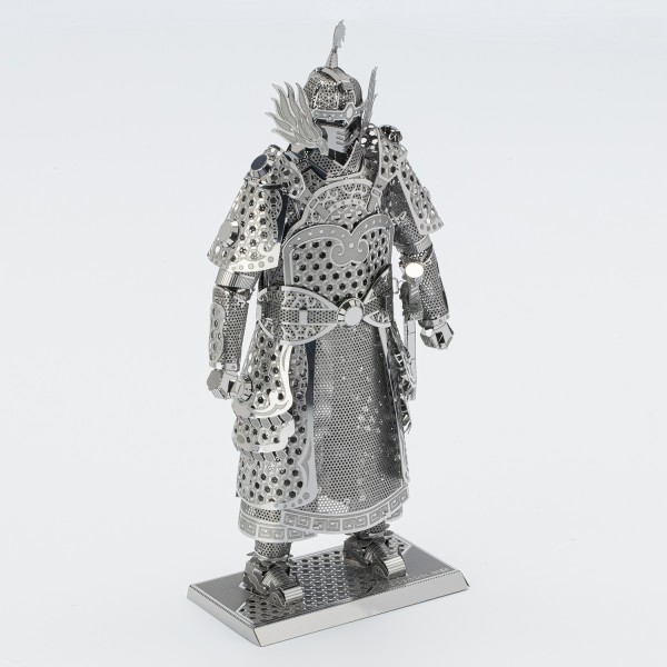Piececool 3D Metallpuzzle Warriors's Armor Silver Version Modell Nr. P049-S
