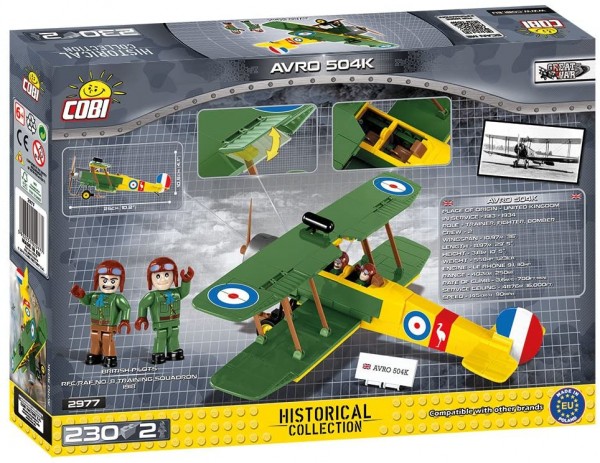 Cobi AVRO 504K Modell Nr. 2977