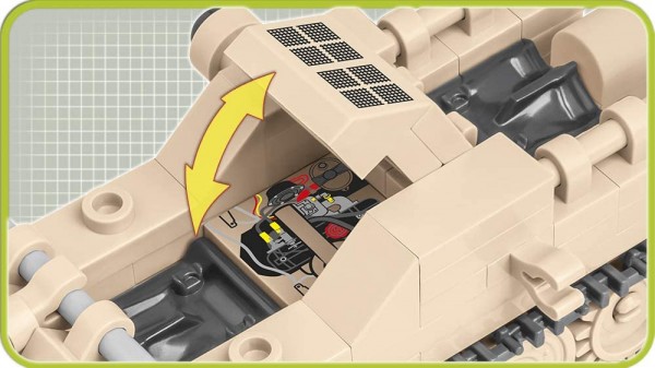 Cobi S.D.KFZ 2 Kettenrad Historical Collection Modell Nr. 2401