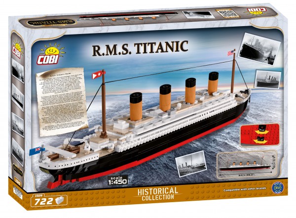 Cobi R.M.S. Titanic Historical Collection Modell Nr.1929