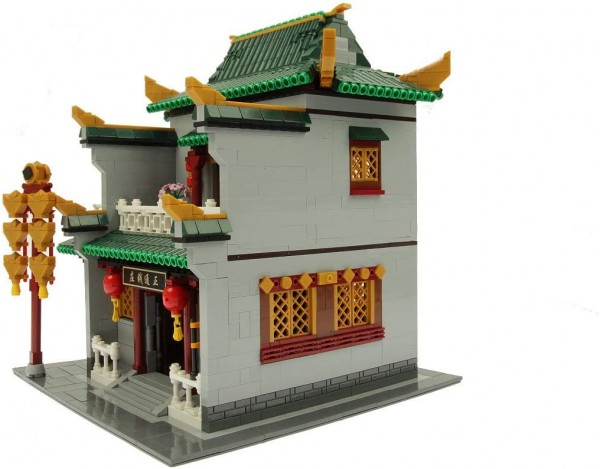 Xingbao China Town Chinesische Bank Bausatz No. XB-01023