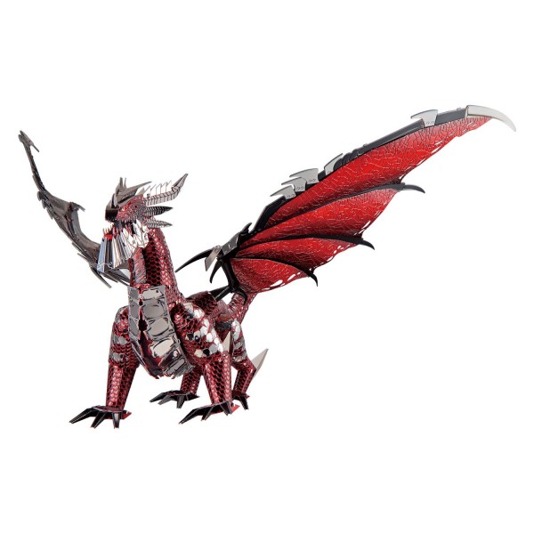 Piececool 3D Metallpuzzle The Black Dragon Modell Nr. HP119-KRS