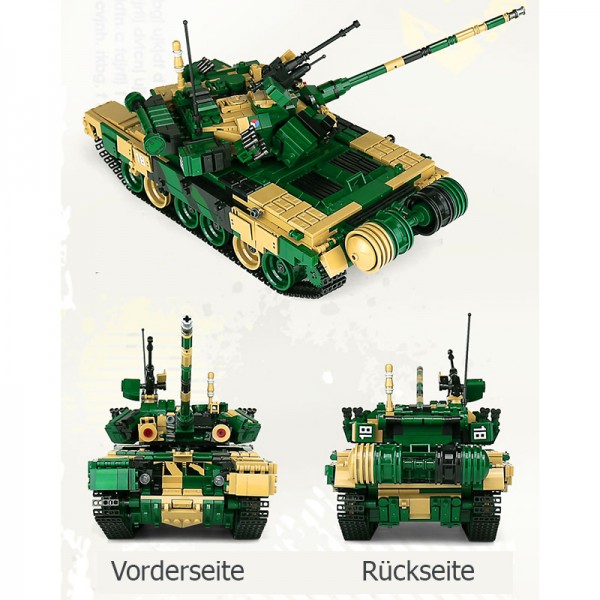 Panlos Brick Tank World T-90 Main Battle Tanks Modell Nr. 632005