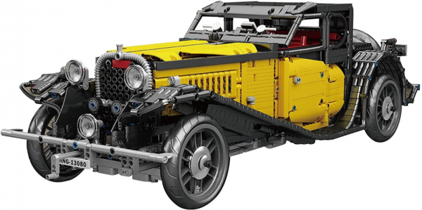 Mould King 13080 (statische Version) Oldtimer Bugatti 50T