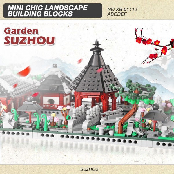 Xingbao Suzhou Garten bestehend aus 6 Modulen Bausatz Nr. XB01110