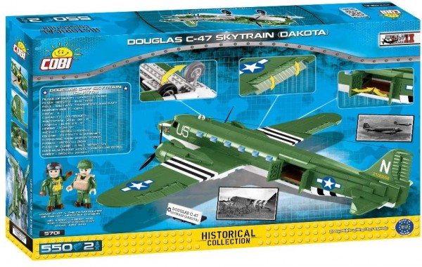 Cobi Douglas C-47 Skytrain Berlin Airlift Modell 5702