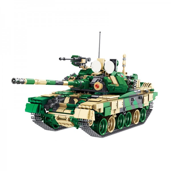Panlos Brick Tank World T-90 Main Battle Tanks Modell Nr. 632005