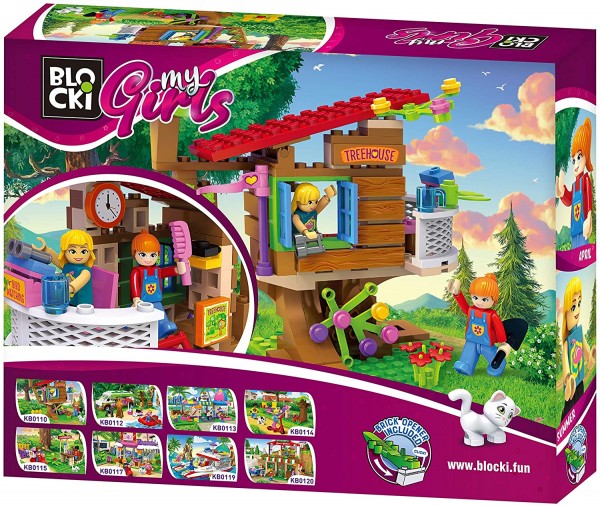 Blocki My Girls Baumhaus Modell Nr. KB0110