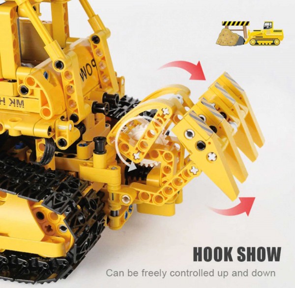 Mould King D8K Bulldozer Ferngesteuert Modell Nr: 17024