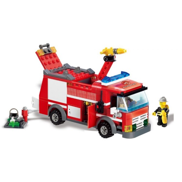 Blocki My Fire Brigade Kleiner Löschzug Modell Nr. KB8054