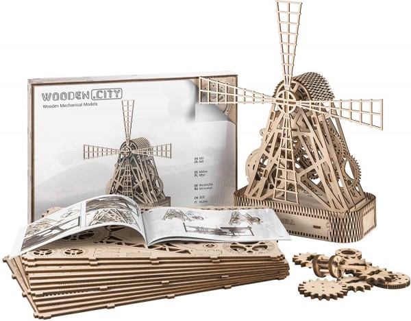 Wooden City 3D Holzpuzzle Mill Modell Nr. WR307