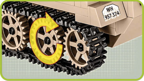 Cobi SD.KFZ. 250/3 Modell 2526