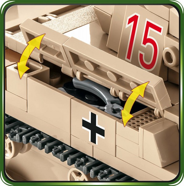 Cobi Sd.Kfz.121 Panzer II Ausf. F Modell Nr. 2527