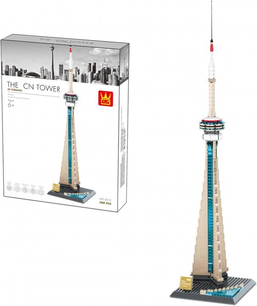 Wange 4215 Architect-Set CN Tower Toronto Modell Klemmbausteine