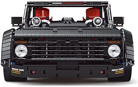 Mould King 13082 Technik Auto Modell, 3695 Teile Sportwagen Mit Motor, Ferngesteuert. Klemmbausteine