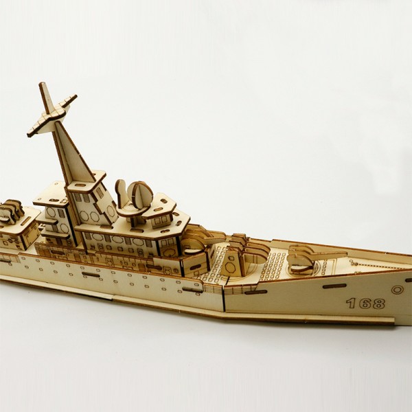 3D Holzpuzzle Kriegsschiff Modell Nr. MK0203917