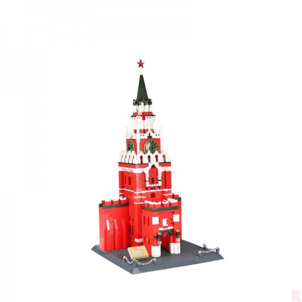 Wange 5219 Architektur Erlöserturm des Kreml 1046 Teile
