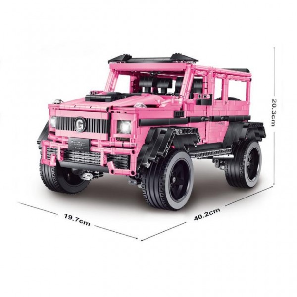 Rael LE J903 Off Road Geländewagen in Pink mit Power Pack
