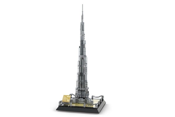 Wange 4222 Burj Khalifa in Dubai Architektur Modell