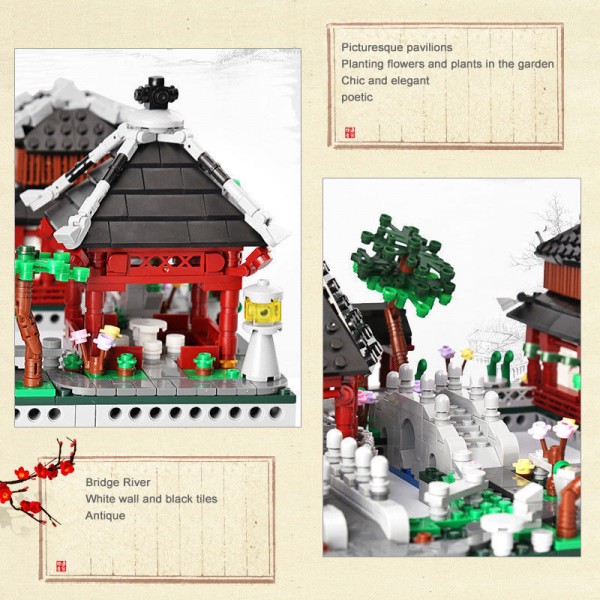 Xingbao Suzhou Garten bestehend aus 6 Modulen Bausatz Nr. XB01110
