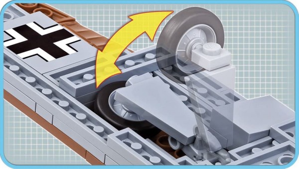 Cobi Messerschmitt Bf 109 F-4 Trop Modell 5526