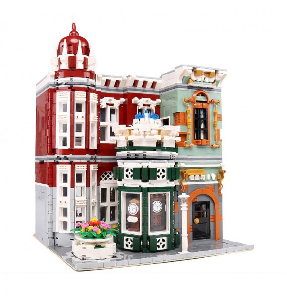 Mould King Novatown Antique Collection Shop Konstruktionsset Modell Nr. 16005