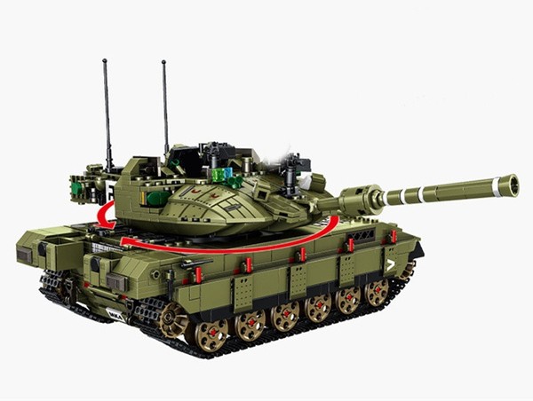 Panlos Brick Tank World Merkava MK4 Modell Nr. 632009