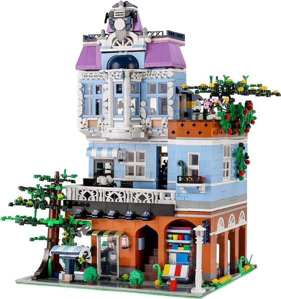 Mould King 16004 The Cafe mit Beleuchtung 3430 Teile