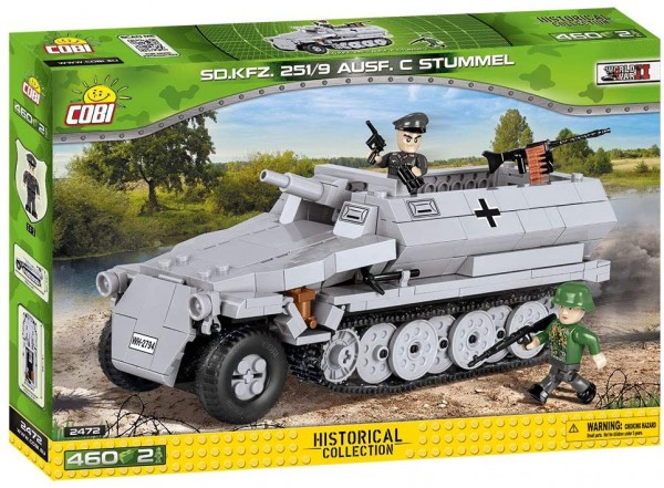 Cobi Sd.Kfz.251/9 Ausf.C Stummel Modell Nr. 2472A