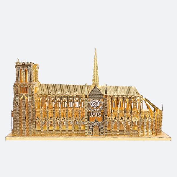 Piececool 3D Metallpuzzle Notre Dame Modell Nr. P016-G