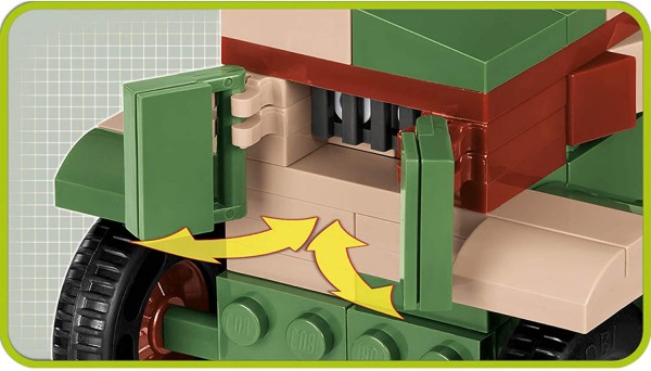 Cobi Armored Car wz.34 Modell Nr. 2393