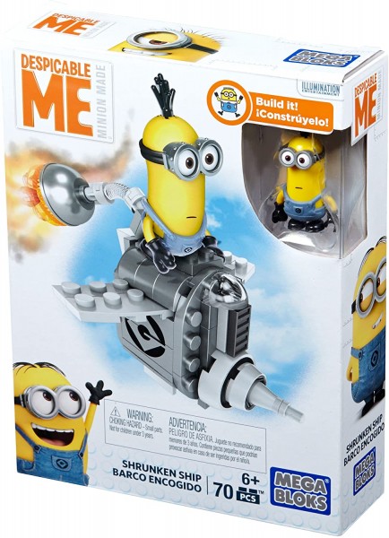 Mega Construx Minions Shrunken Ship Klemmbausteine
