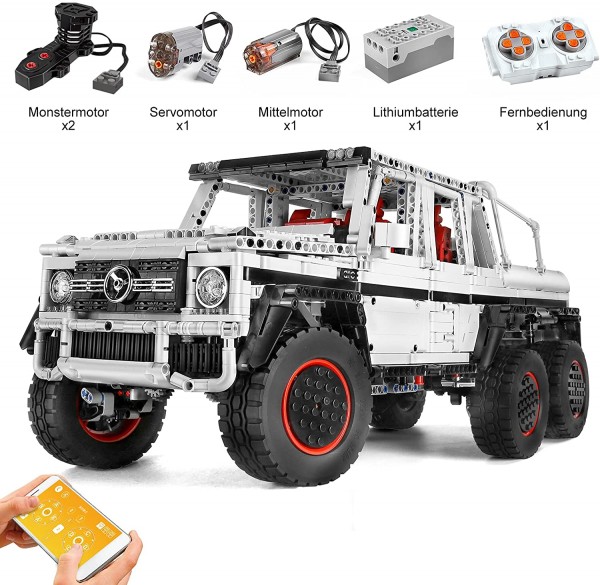 Mould King Geländewagen G700 6x6 Modell Nr. 13061