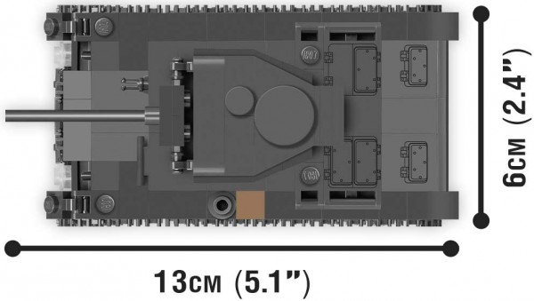 Cobi World of Tanks PZ. KPFW. III Ausf. J Modell Nr. 3062