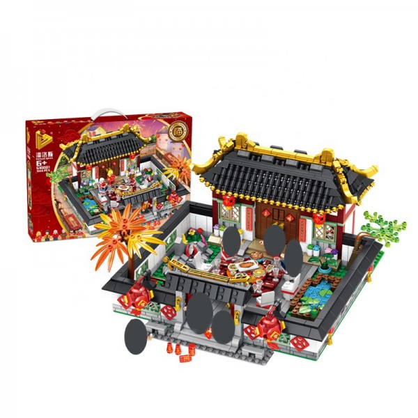 Panlos Brick Chinese New Year Festival Modell Nr. 639001