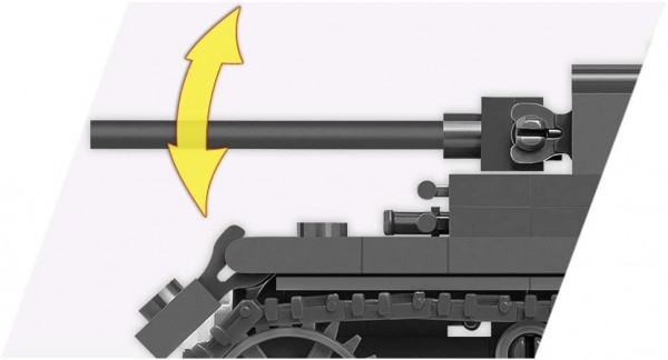 Cobi World of Tanks PZ. KPFW. III Ausf. J Modell Nr. 3062