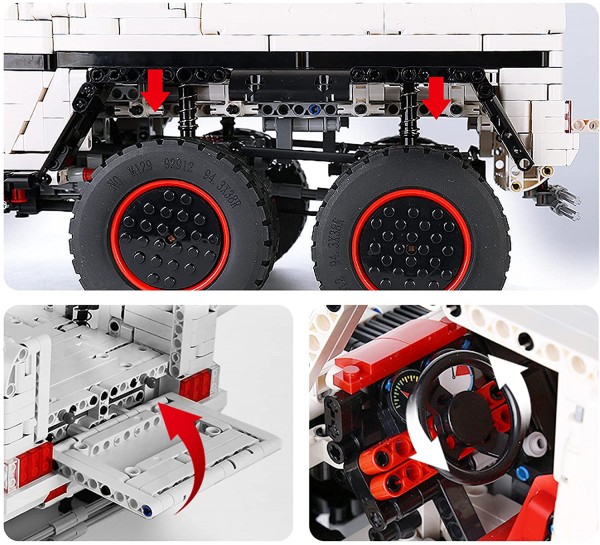 Mould King Geländewagen G700 6x6 Modell Nr. 13061
