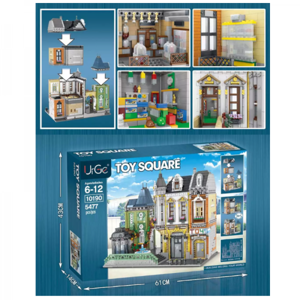 UrGe Toy Square Bausatz Modell Nr. 10190