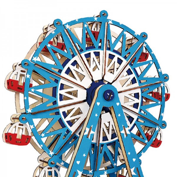 3D Holzpuzzle Riesenrad Modell Nr. MQ-D039