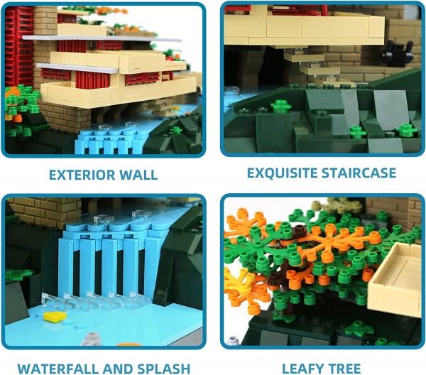 Fallingwater 5232 1220 Teile Pennsylvania Amerika