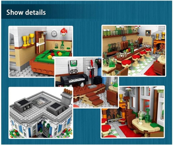 UrGe 10197 Queen Pub/ Bar/ Kneipe, 3678 Teile OVP NEU