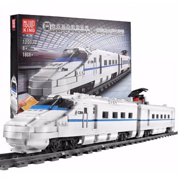 Mould King 12002 High Speed Train / Zug 1808 Teile