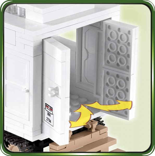 Cobi Ford V3000S Maultier Ambulance Historical Collection Modell Nr. 2518