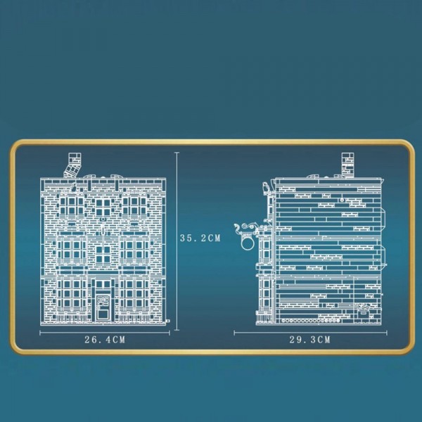 MOULD KING 16038 MAGIC WAND SHOP